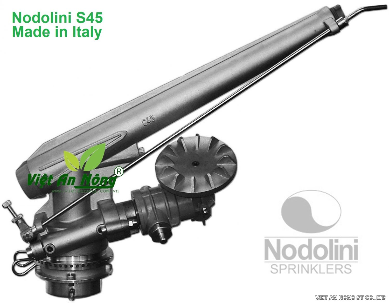 Súng tưới cây Nodolini - Ý - S45 ren 49mm